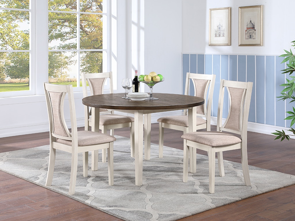 48 round dining discount table with chairs